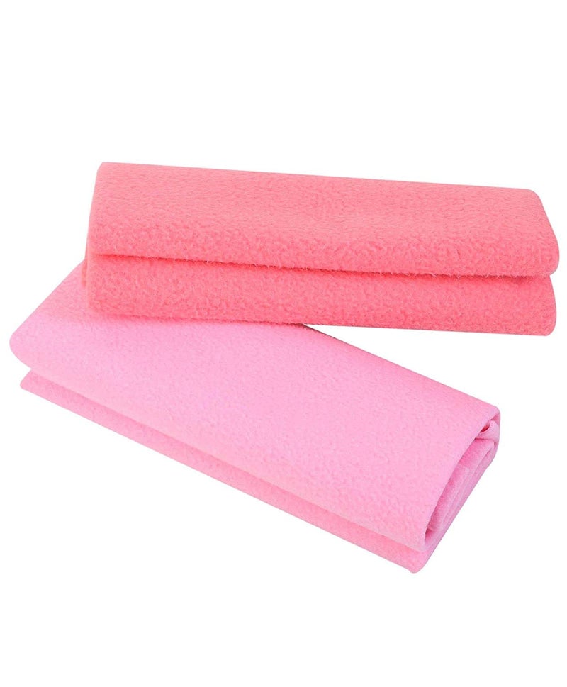 FRATELLI Waterproof Bed Protector Medium Twin Pink Salmon Rose - Image 2