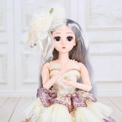 UCanaan BJD Dolls 14 SD Smart Doll 18 Inch 18 Ball Jointed Doll DIY Toys with Full Set Clothes Shoes Wig Makeup Best Gitfs for Girls Christmas Birthday - Image 1