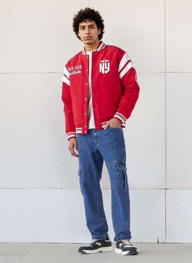 SP Characters New York Red Bull Print Jacket - Image 2