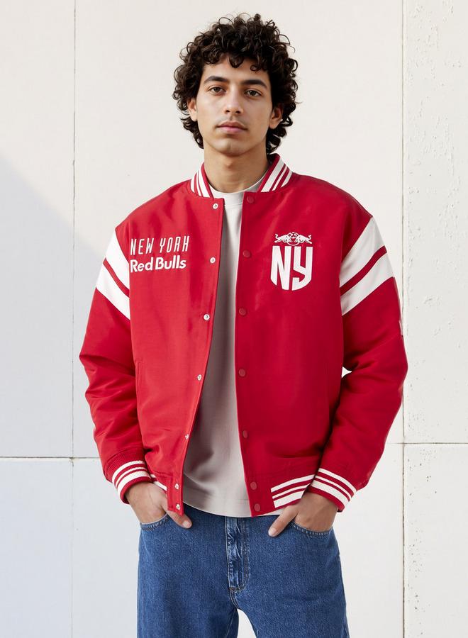 SP Characters New York Red Bull Print Jacket - Image 3