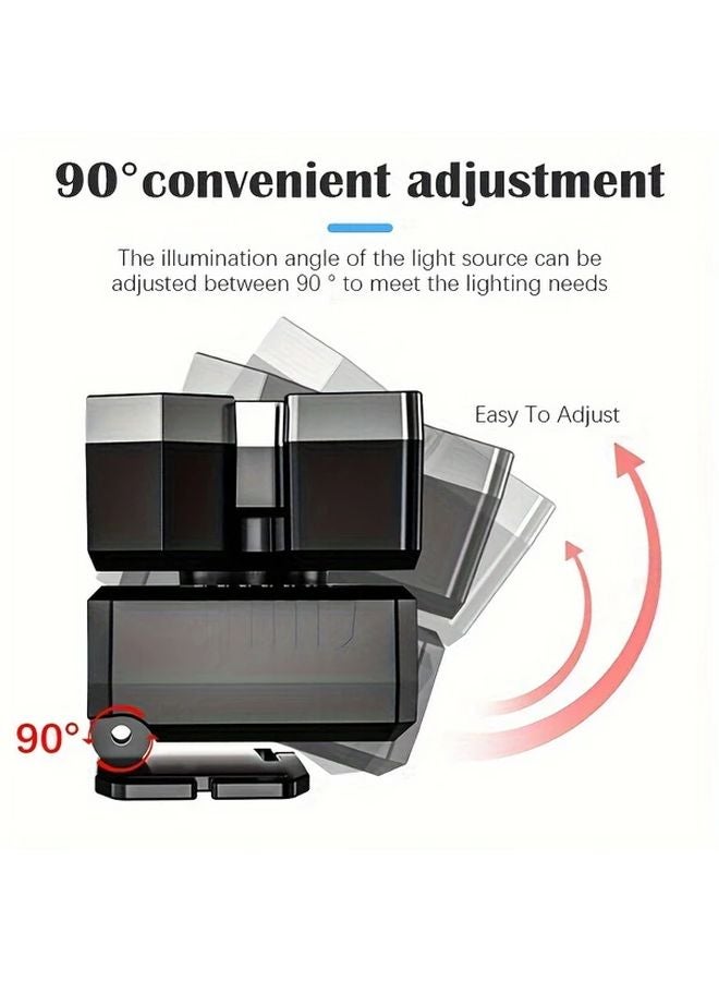 USB Rechargeable 5 LED Headlamp Portable Work Light for Camping Fishing Hunting - Image 5