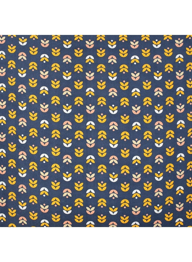 TIB Presents Luxurious Glace Cotton Super Soft 210 TC Elastic Fitted Bedsheets King Size (78X72X10 Inch) 360° with 2 Pillow Covers, 45x70 cm (Blue, Coordinate King Fitted) - Image 5