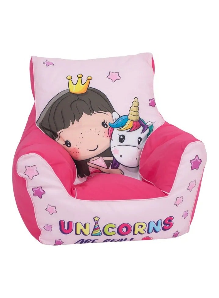 Delsit Delsit Bean Chair - Unicorns are Real 