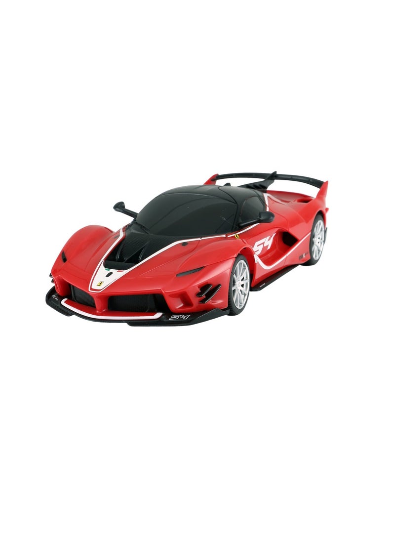 **سيارة فيراري FXX K Evo للتحكم عن بُعد من باور جوي بمقياس 1:24**، تعمل بالبطارية | **سيارة مناسبة للعرض والاقتناء** | **مركبة ألعاب** | **سيارة سباق رياضية** | **هدية مثالية لهواة جمع المجسمات والأطفال**. - Image 2