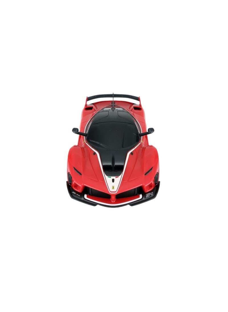**سيارة فيراري FXX K Evo للتحكم عن بُعد من باور جوي بمقياس 1:24**، تعمل بالبطارية | **سيارة مناسبة للعرض والاقتناء** | **مركبة ألعاب** | **سيارة سباق رياضية** | **هدية مثالية لهواة جمع المجسمات والأطفال**. - Image 3