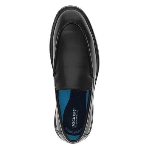 Dockers Men's Thayer Loafers Flat, Black, 10 - Image 2