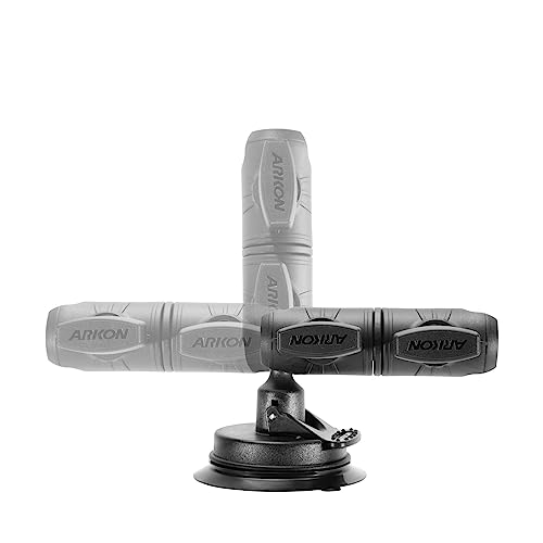 ARKON Mounts Suction Mount with Double Socket Swivel Arm | Car Mount Dashboard | Car Mount Windshield/Dashboard/Window | Universal Car Dashboard Mount | Ball Mount Windshield | Model RMSWA080 - Image 4