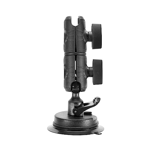 ARKON Mounts Suction Mount with Double Socket Swivel Arm | Car Mount Dashboard | Car Mount Windshield/Dashboard/Window | Universal Car Dashboard Mount | Ball Mount Windshield | Model RMSWA080 - Image 1