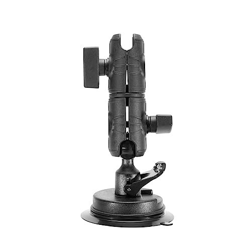 ARKON Mounts Suction Mount with Double Socket Swivel Arm | Car Mount Dashboard | Car Mount Windshield/Dashboard/Window | Universal Car Dashboard Mount | Ball Mount Windshield | Model RMSWA080 - Image 2