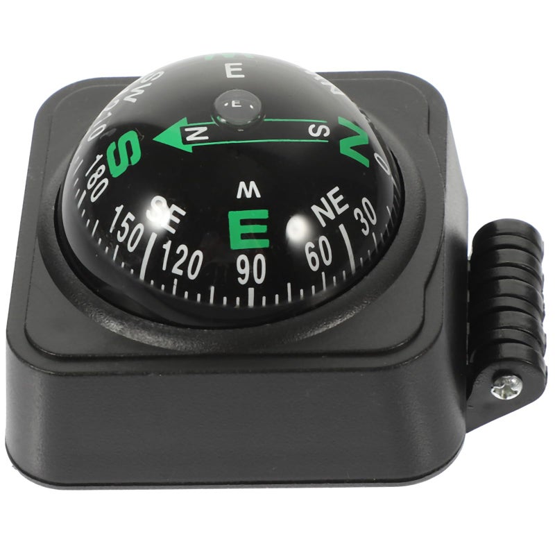 Adjustable Direction Dashboard Mount Marine Compass For Car Boat Navigation - Image 2