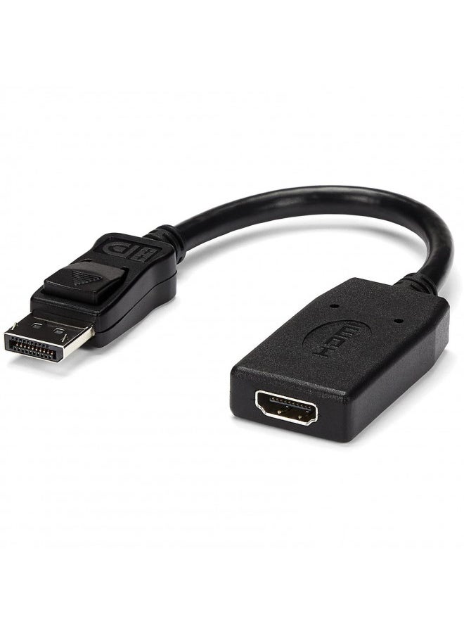 StarTech.com DisplayPort to HDMI Adapter - DP to HDMI Adapter/Video Converter - 1080p - VESA Certified - DP to HDMI Monitor/Display/Projector Adapter Dongle - Passive - Latching DP Connector (DP2HDMI) - pzsku/Z5EB03D9A3B8E8EB6C960Z/45/_/1732280658/4f35b749-04b3-4d9c-891d-62094b2e9f32