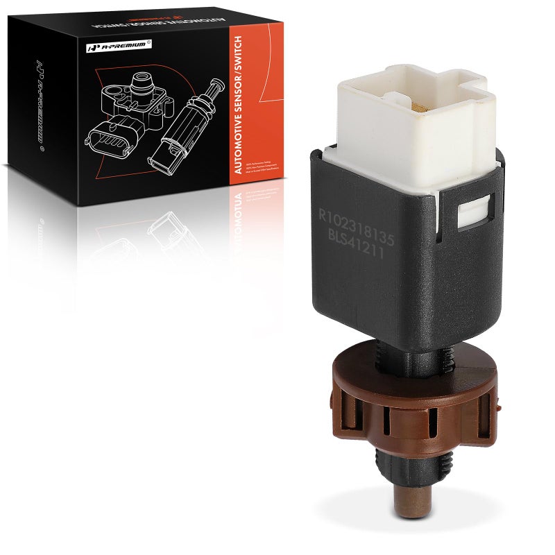 APremium Brake Light Switch Compatible with Chrysler Sebring Dodge Avenger Stratus Eagle Talon Mitsubishi Eclipse Endeavor Galant Lancer Montero Outlander