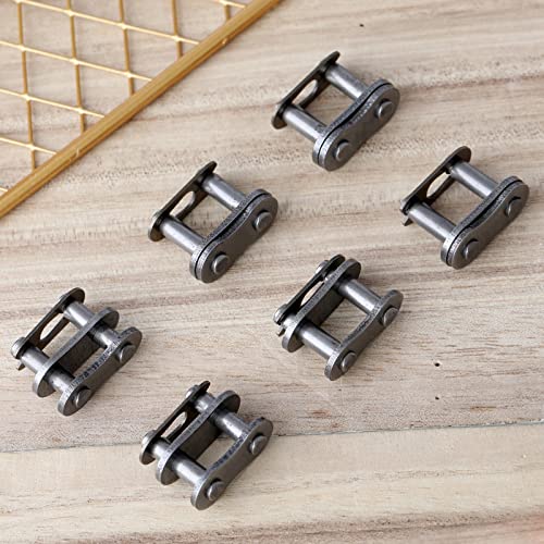 AIEX 8pcs #40 Chain Master Links, Steel Alloy Heavy Duty Roller Chain Connector Links for Bike Bicycle Mini Bike Karting Pit ATV Scooter - Image 5