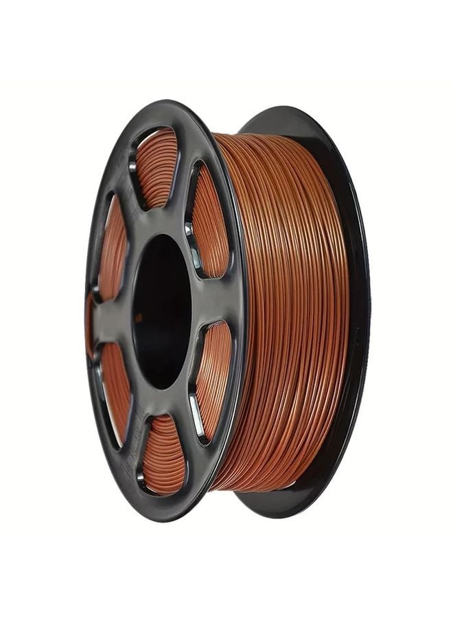 خيوط طابعة ثلاثية الأبعاد من مادة PETG مقاس 1.75 ملم، وزن 2.2 رطل، لون القهوة، متوافقة مع الطابعات السريعة من كرياليتي وأنيكيوبيك وبامبو لاب - Image 1