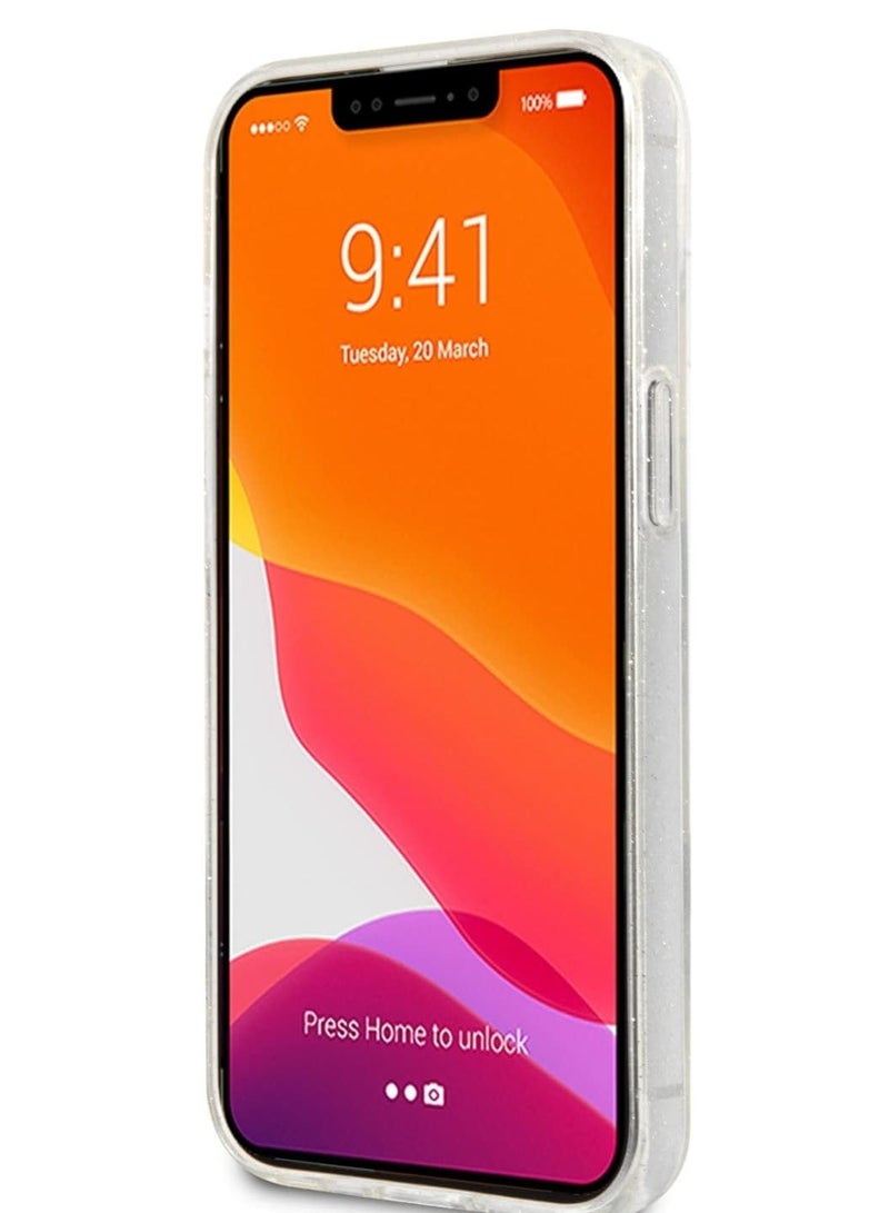 GUESS Guess Tpu Full Glitter Cases 4G Logo For Iphone 13 Mini (5.4 Inches) - Transparent - Image 2