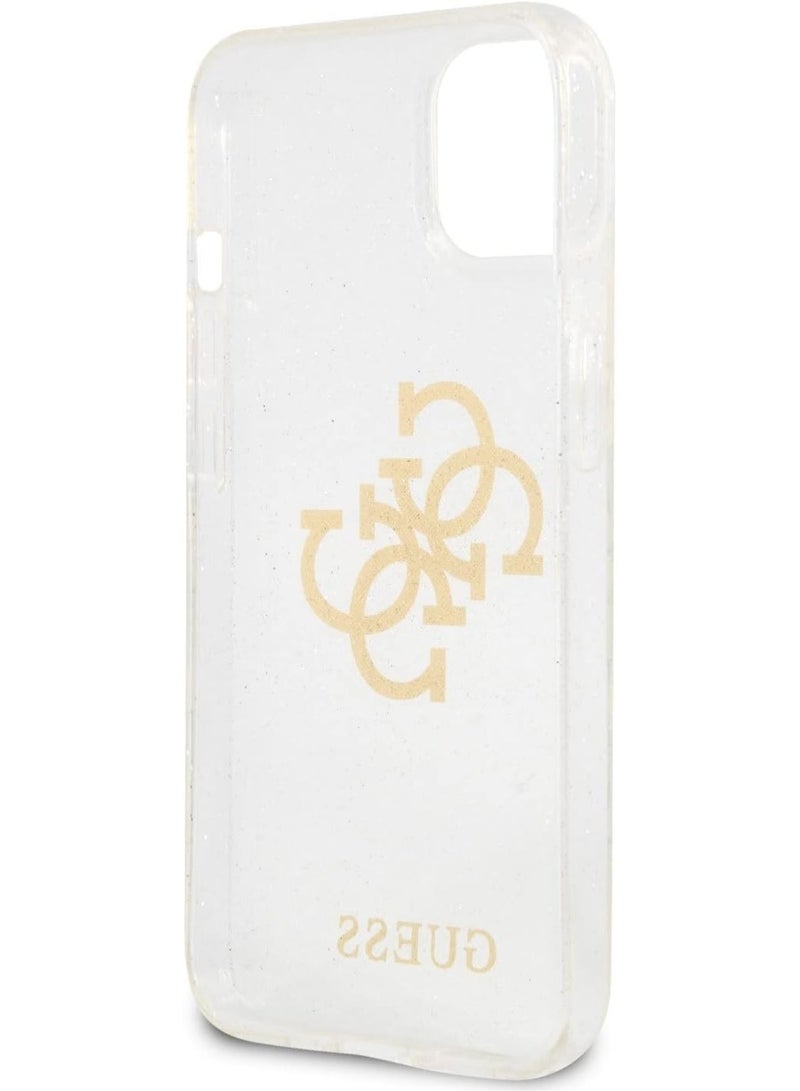 GUESS Guess Tpu Full Glitter Cases 4G Logo For Iphone 13 Mini (5.4 Inches) - Transparent - Image 3