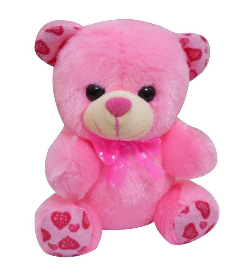 Natali Teddy With Birthday Greeting Card Pink - Image 5