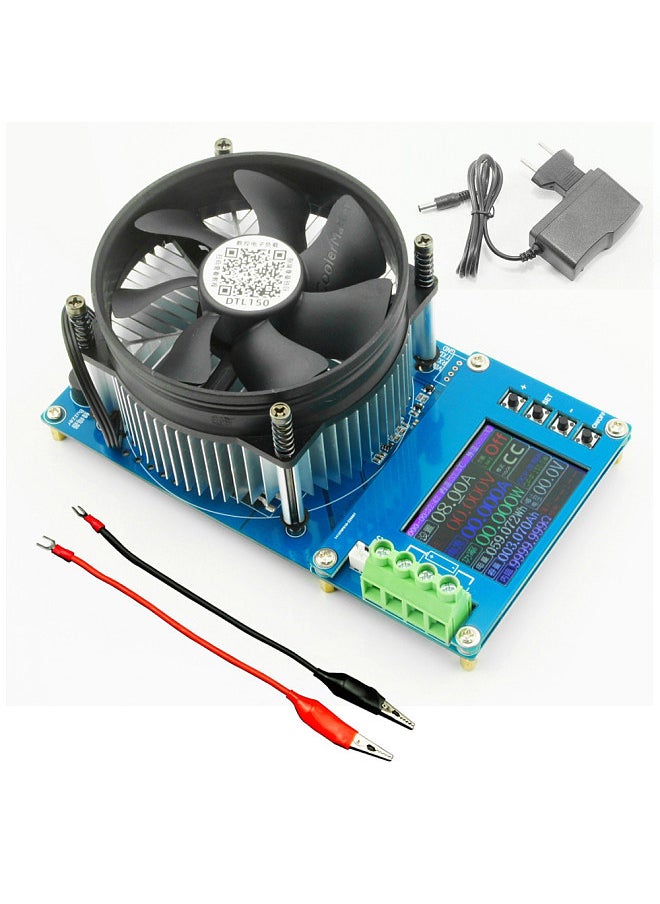 Generic - 150W 20A Adjustable Constant Current Electronic Load 2.4inch TFT Color Display 4 Working Modes USB Lithium Battery Capacity Monitor Tester Discharge Meter - Image 1