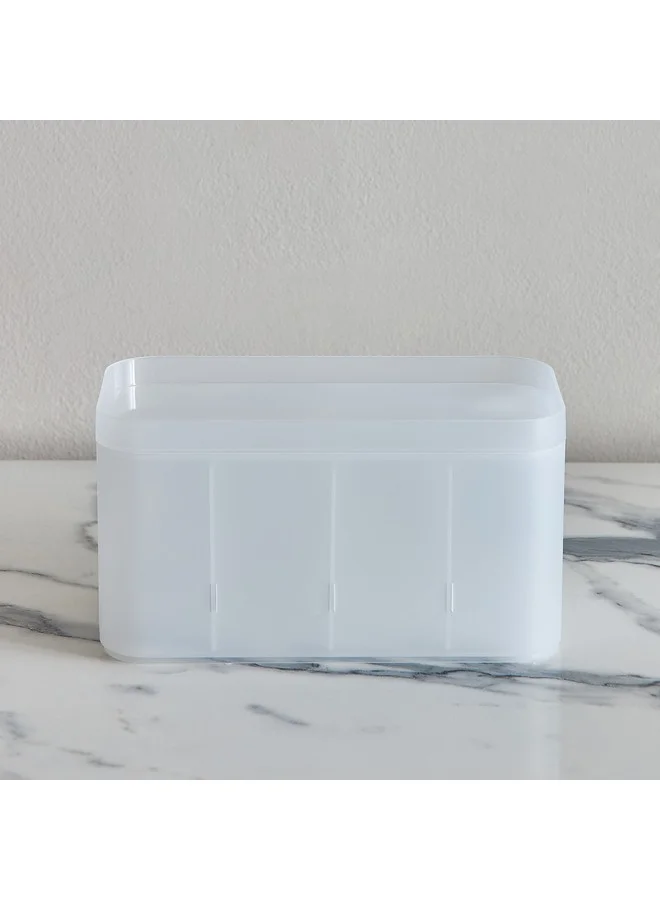 Home Box Madison Stackable Storage Box with Removable Dividers 24.1 x 13 x 12 cm
