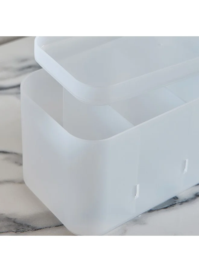 Home Box Madison Stackable Storage Box with Removable Dividers 24.1 x 13 x 12 cm