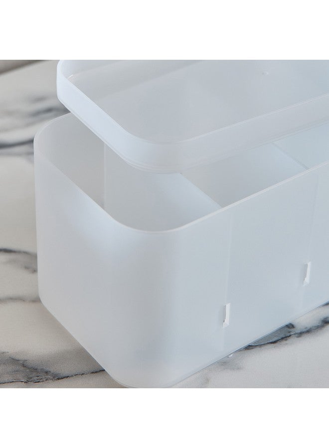 Home Box Madison Stackable Storage Box with Removable Dividers 24.1 x 13 x 12 cm  - Image 3