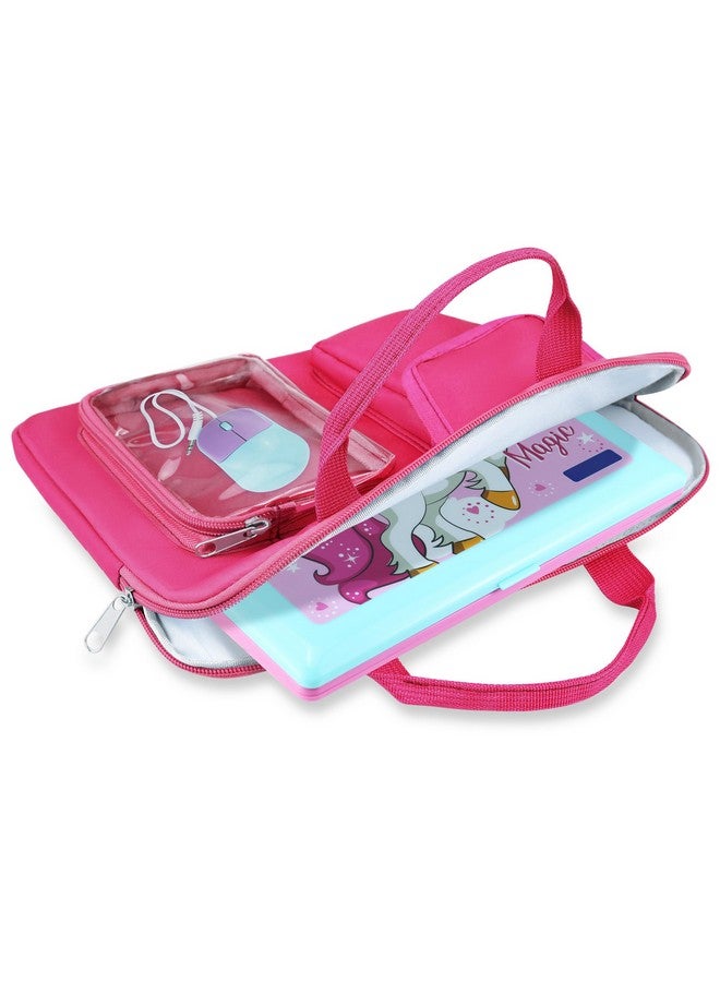 Annmore Bag Compatible With Lexibook Educational And Bilingual Laptop, Pink - Image 2