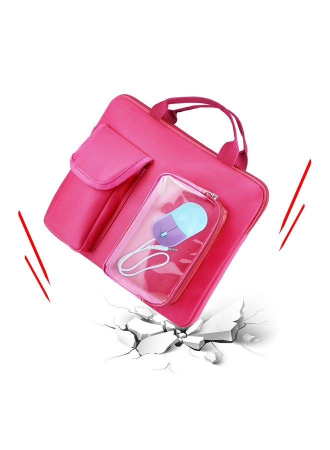 Annmore Bag Compatible With Lexibook Educational And Bilingual Laptop, Pink - Image 4