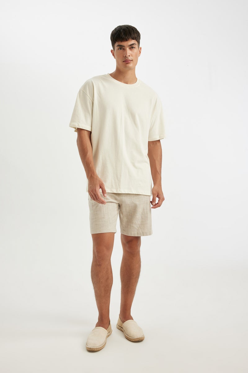 DeFacto Man Relax Fit Cotton Bermuda Shorts - Image 1