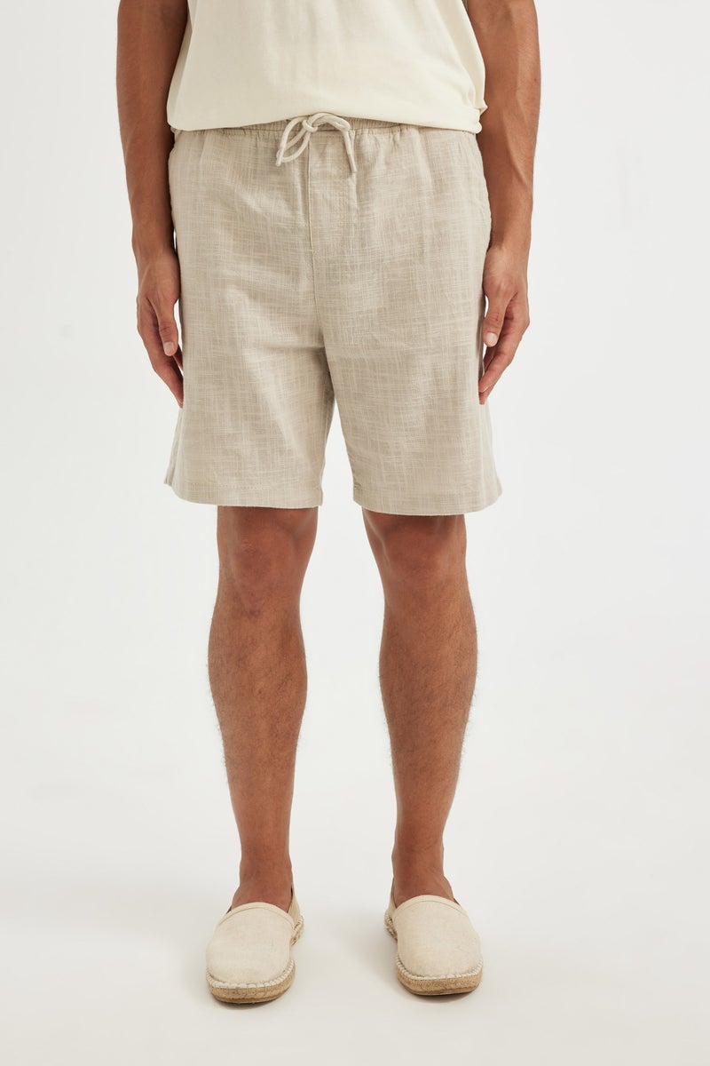 DeFacto Man Relax Fit Cotton Bermuda Shorts - Image 4