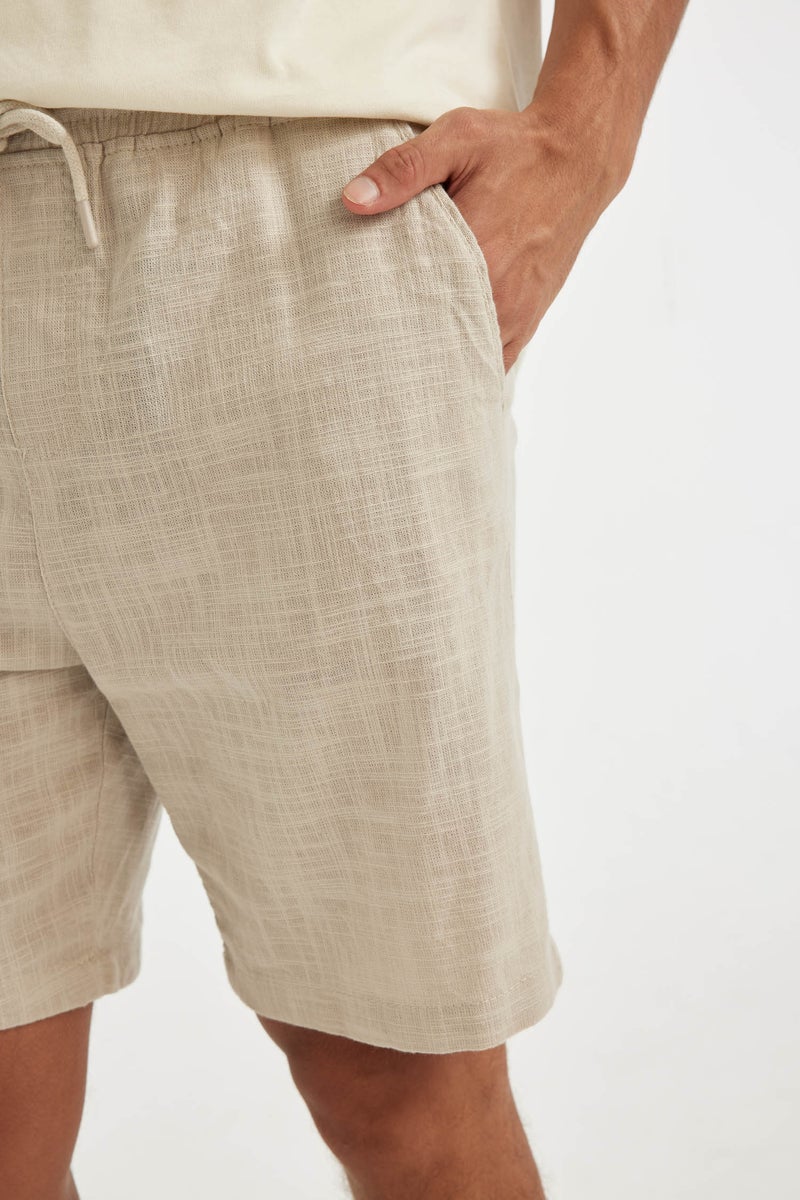 DeFacto Man Relax Fit Cotton Bermuda Shorts - Image 3