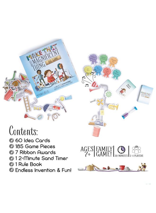 Fat Brain Toys Make That Most Magnificent Thing The Game - Make-and-Tell Game, Ages 7+