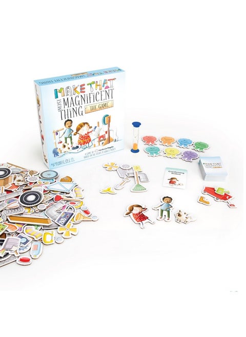 Fat Brain Toys Make That Most Magnificent Thing The Game - Make-and-Tell Game, Ages 7+