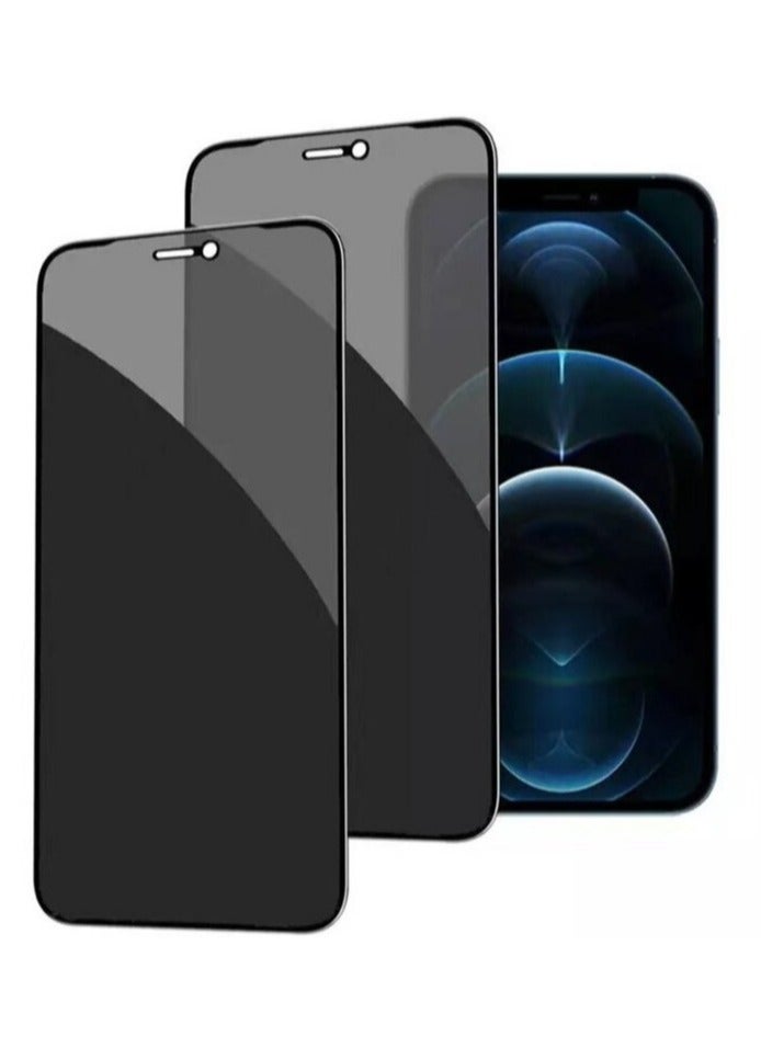 ELTRAZONE (2 Pack) for iPhone 13 Pro Max Privacy Tempered Glass Screen Protector Anti-Scratch with Back Camera glass Alignment Frame Bubble Free Scratch Resistant - Image 1