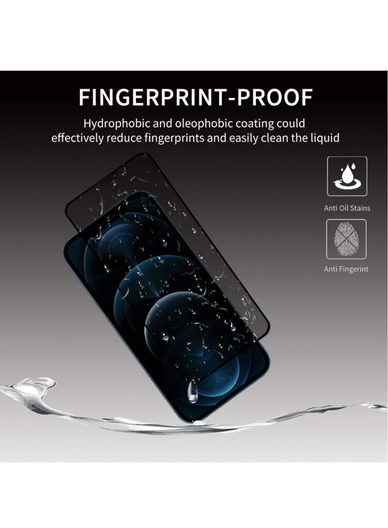 ELTRAZONE (2 Pack) for iPhone 13 Pro Max Privacy Tempered Glass Screen Protector Anti-Scratch with Back Camera glass Alignment Frame Bubble Free Scratch Resistant - Image 4