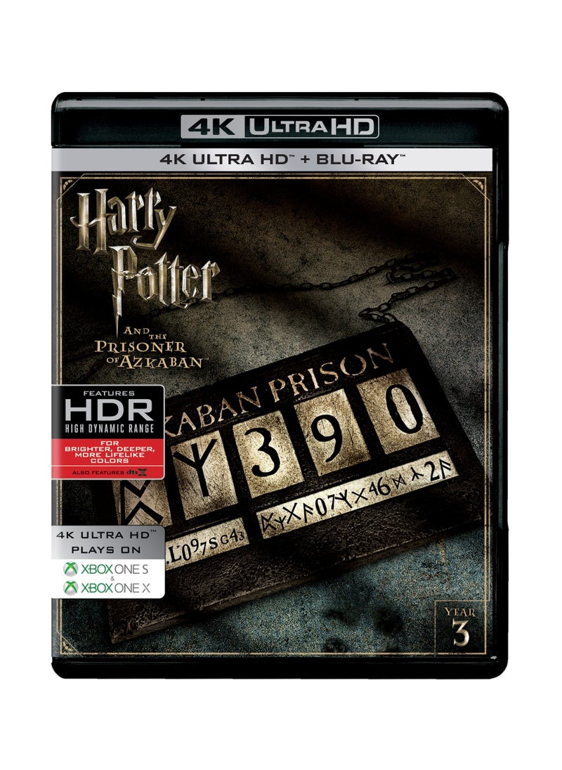 Harry Potter And The Prisoner Of Azkaban - 4K Ultra HD + Blu-ray - Arabic Subtitle Included