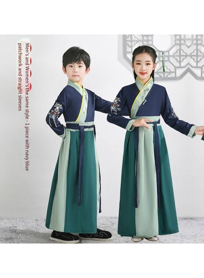 general Traditional Girl's Ancient Hanfu Costume - Elegant Princess Performance Dress for Stage, Cosplay & Cultural Events - Image 1