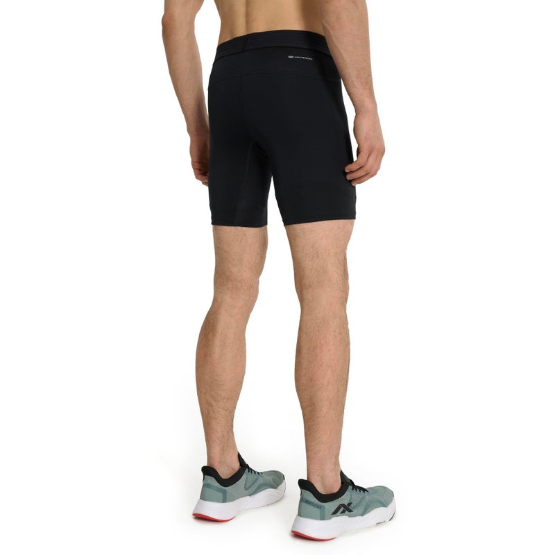 Athlex Men's FLEX PRO Training Shorts Black, Form-Fitting, Mesh Inserts for Ventilation, Ideal for Gym and Outdoor Workouts (UAE/KSA, Alpha, S, Regular, Regular, Black 2 pcs) - Image 4