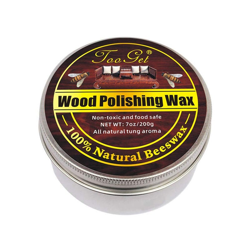 TooGet TooGet Wood Seasoning Beeswax Furniture Polish  Restoration Care Beeswax Suit for Woods  Furniture Bamboo Wooden Surfaces Wood Polish Protection  7OZ 