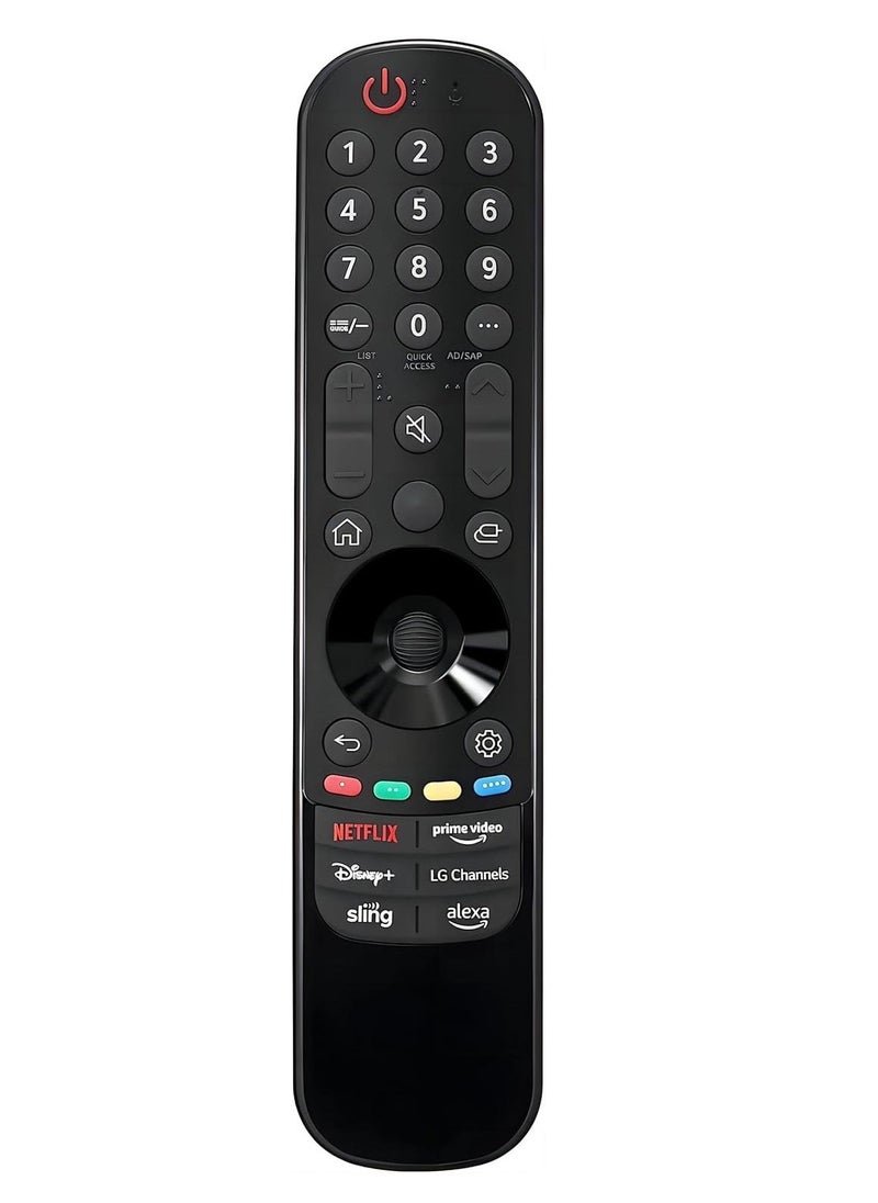 Anmi - New Remote MR23GA Replacement for LG Magic Remote,2023 Universal Remote Control for LG Smart TVs (No Voice and No Air Mouse (Pointer) Function),LG TV Remote Compatible with All Models for LG TV - Image 1