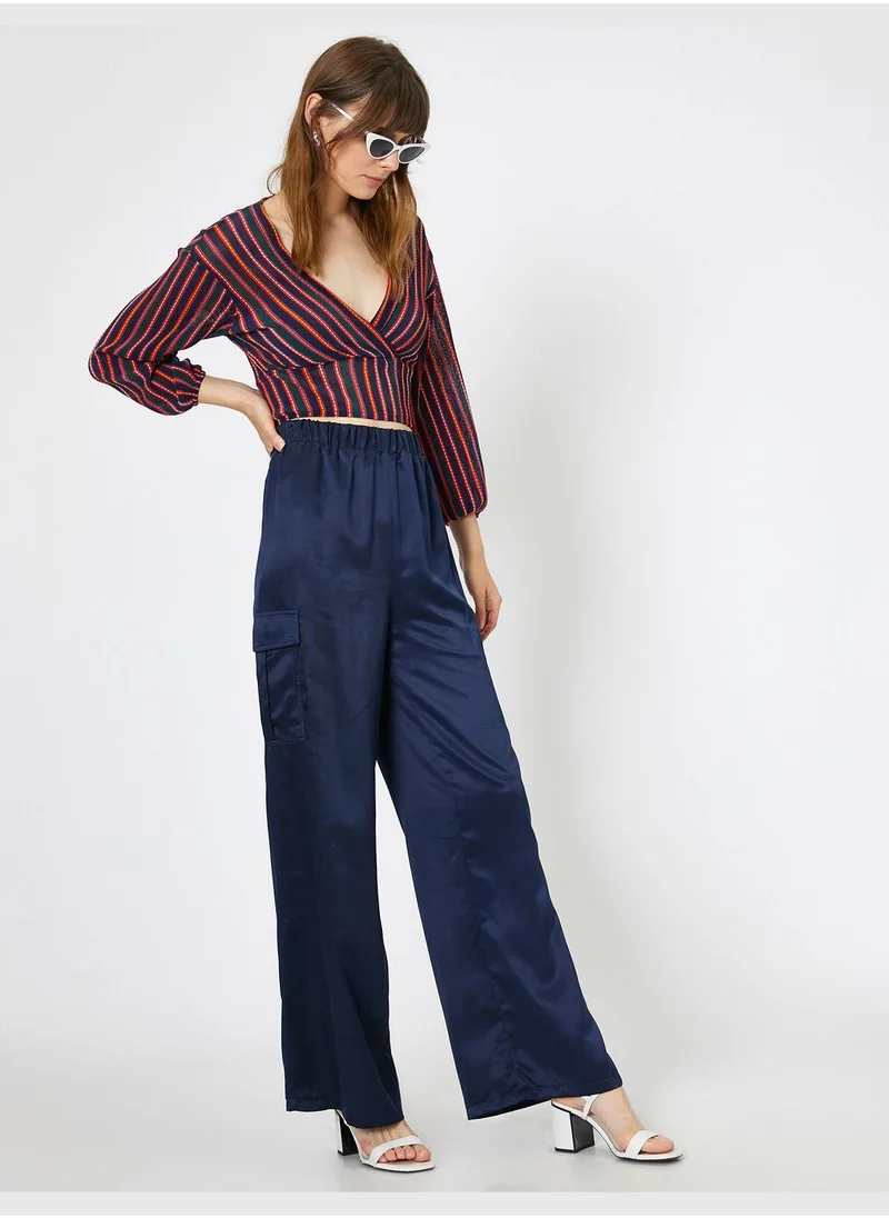 كوتون Pocket Detailed Trousers