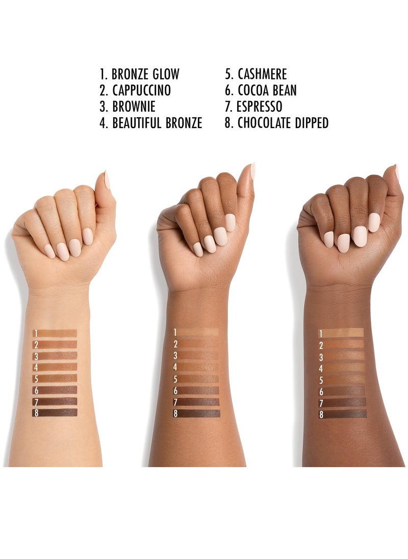 Black Radiance Black Radiance Color Perfect Foundation Stick with Soft Brush Applicator Duo – Buildable, Blendable Versatile Pigment-Rich Formula - Beautiful Bronze  - Image 3