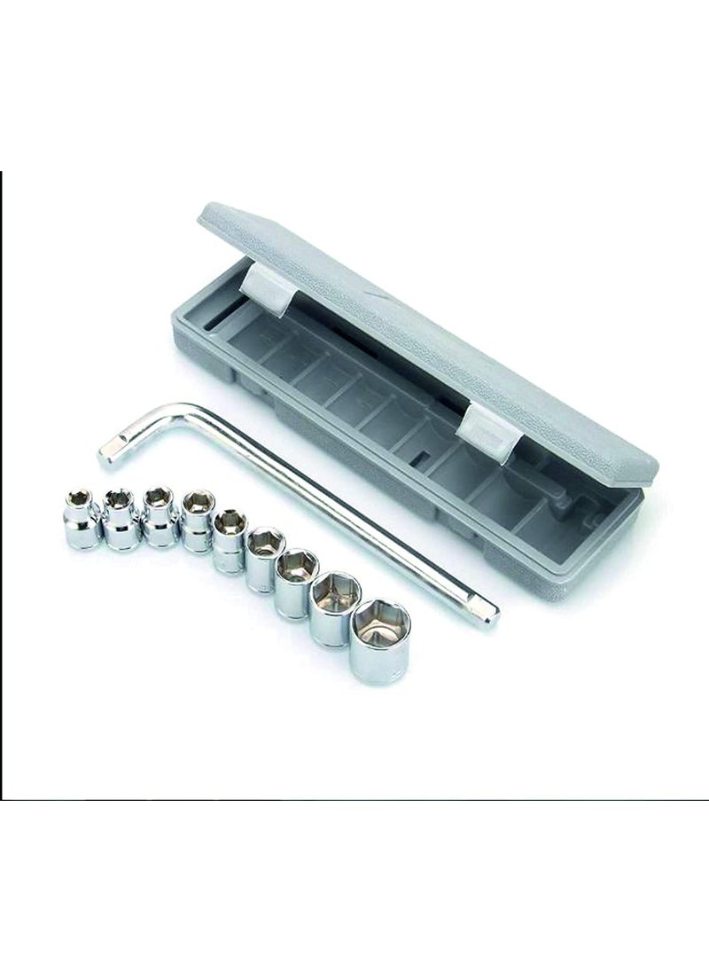 XDLB XDLB 10 Pcs 12 Socket Wrench Spanner Set Automobile Repair Tool Box Precision Sleeve Wrench Hex Socket Wrench Spanner Tool Goti Set for AutomobilesBikeCar Repair Tool Kit Socket Set Pack of 10  - Image 2