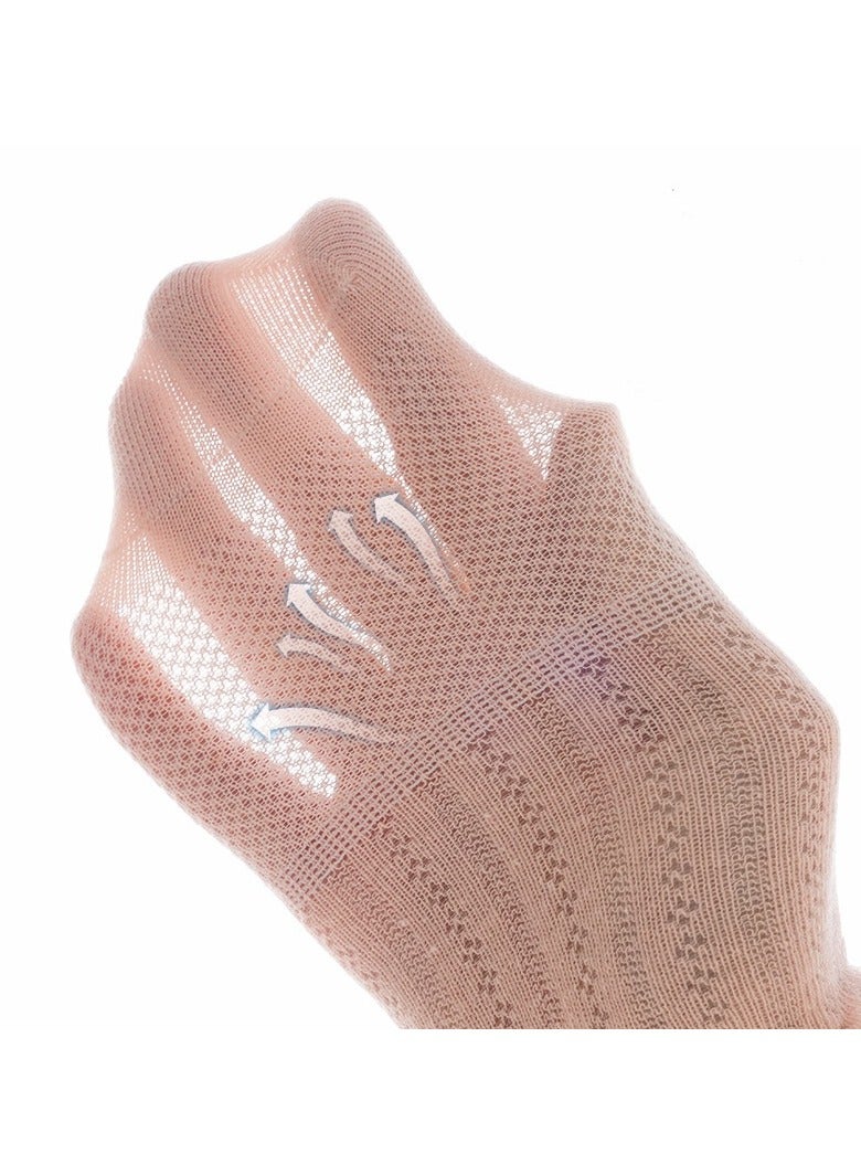 5 pairs of breathable baby long over the knee socks - Image 3