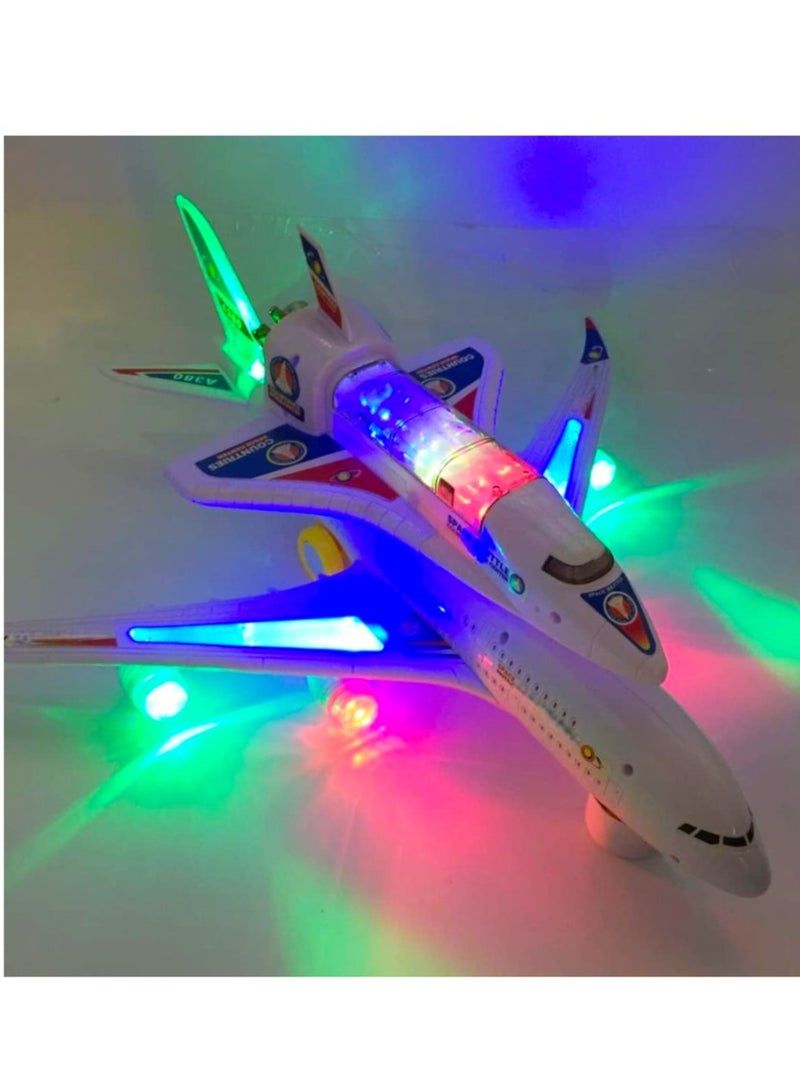 Non Toxic Rich Detailing Airbus A380  Double Decker Flash Electric Sound Light Model Airplane - Image 2