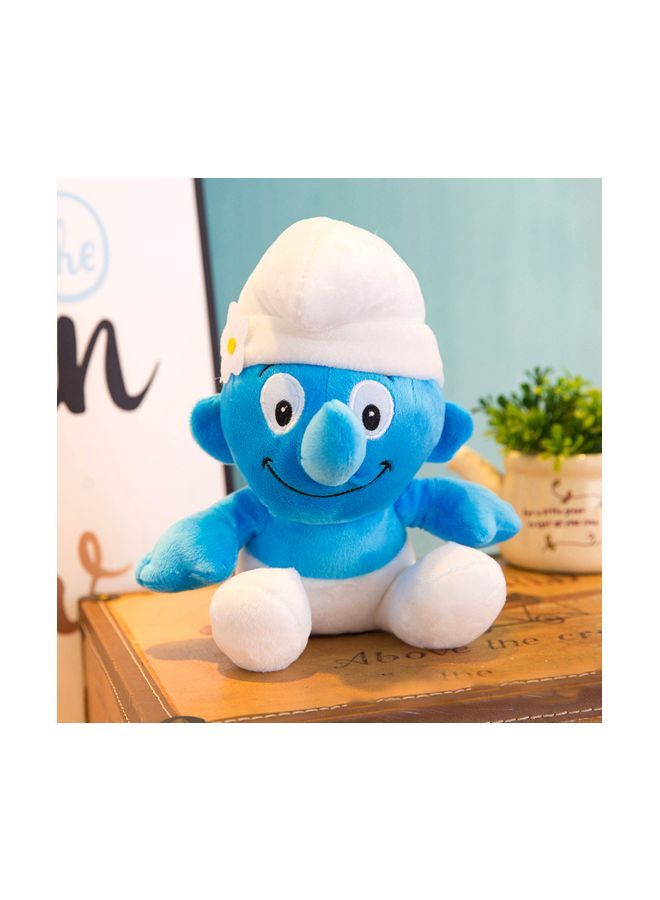 إسكدنيا لعبة محشوة بنمط شخصية سنفور بتصميم مرح 20سم - Image 2