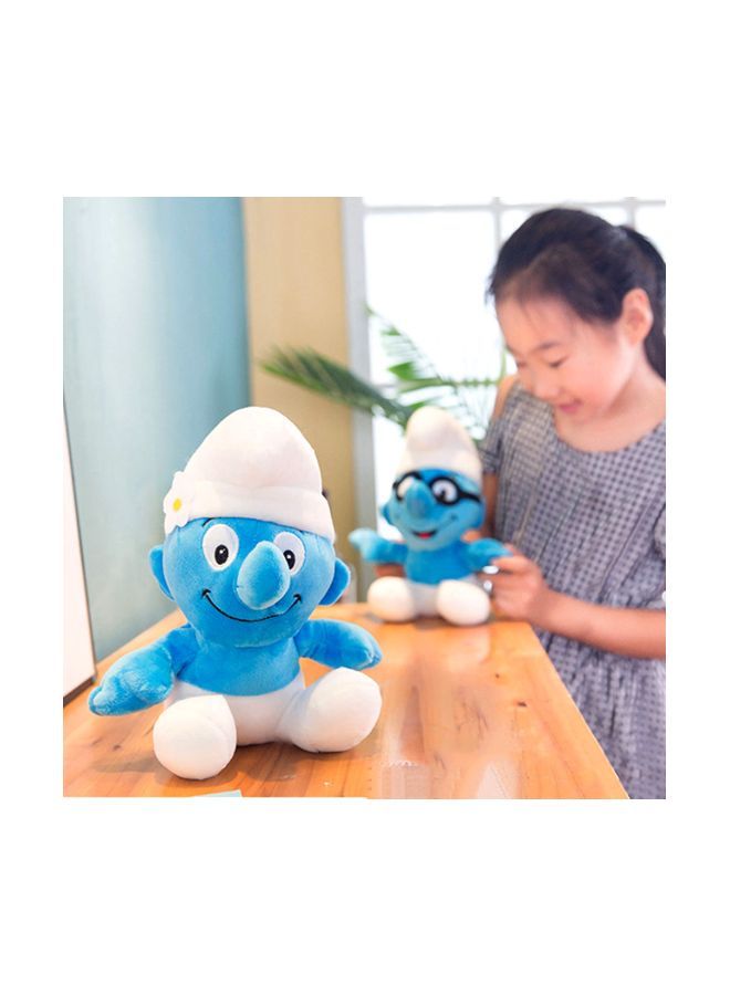 إسكدنيا لعبة محشوة بنمط شخصية سنفور بتصميم مرح 20سم - Image 3