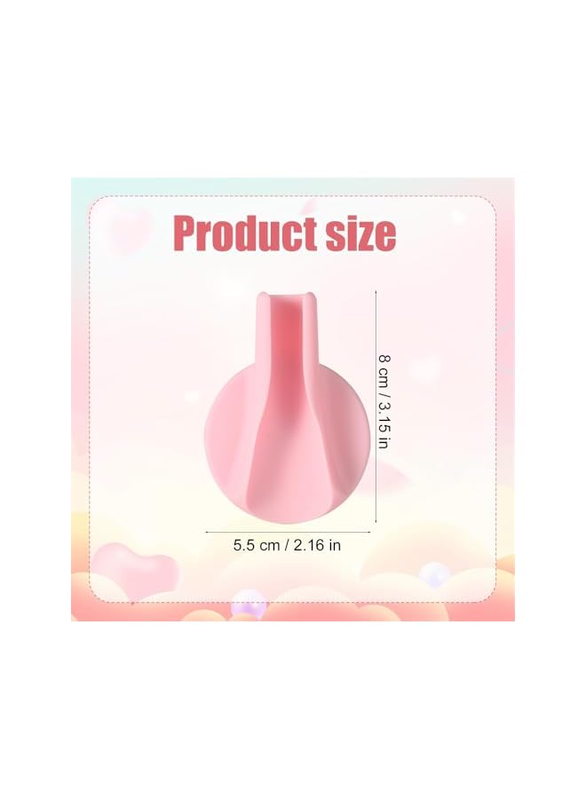 Green Tiger Magnetic Lip Gloss Holder for Cell Phone, Silicone LipMag Holder, Easy-Grip Portable Lip Gloss Case for iPhone 15/14/13/12 (Pink) - Image 5