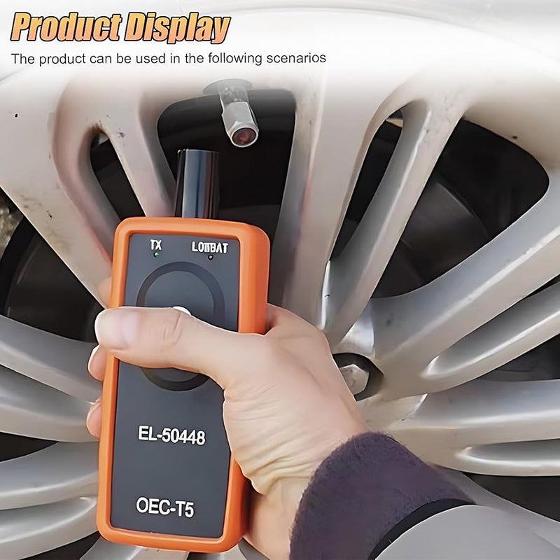 ZIMISI EL-50448 TPMS Relearn Tool, OEC-T5 Tire Pressure Monitor Sensor System Activation and Reset Tool, Programming Training Reset Tools for GM/Buick/Chevy Series Vehicles - Image 5