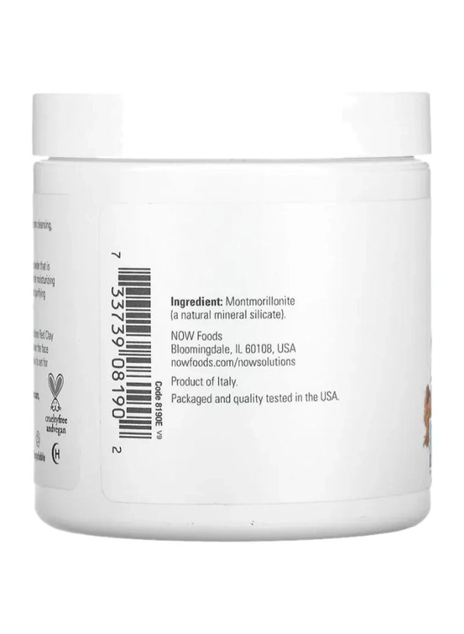 ناو فودز مسحوق الطين الأحمر المغربي - Image 2