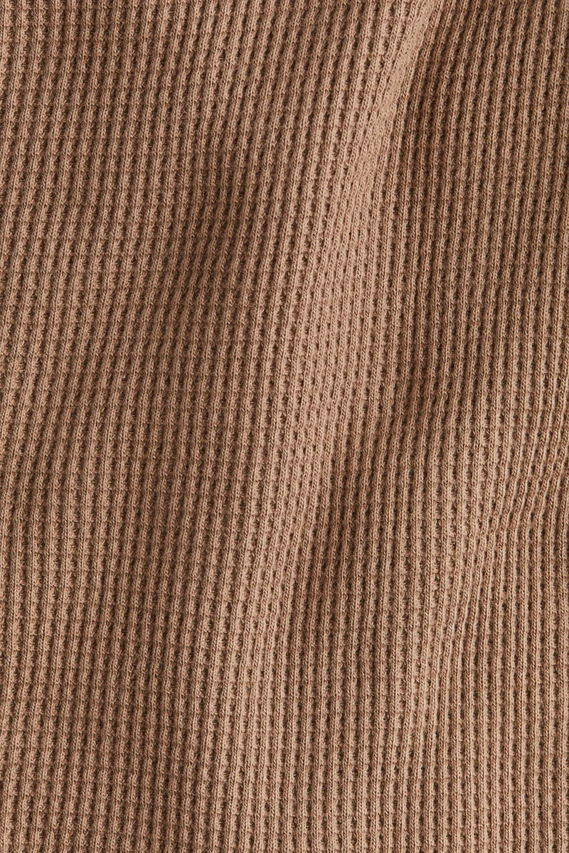 H&M Waffled cotton romper suit